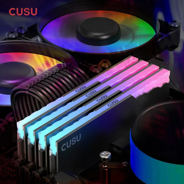 CUSU Memoria Ram DDR4 16gb 3200gb 3600mhz Rgb DDR4 8gb 288pin UDIMM Ram Memory Dual Channel for diy gaming computer - Image 6