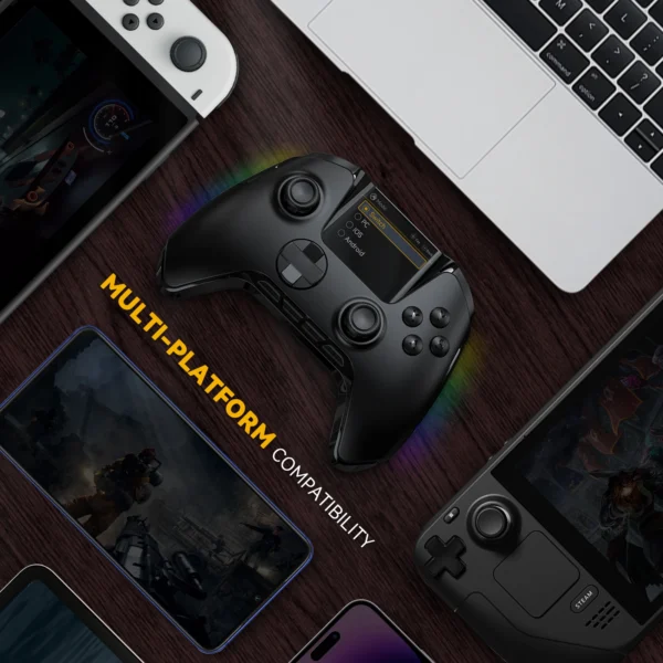 Manbaone 50 Smart Wireless Gamepad Pc Bluetooth Joystick Controller Joystick 2 Inch Screen Steam Mobile Game controller - Image 5