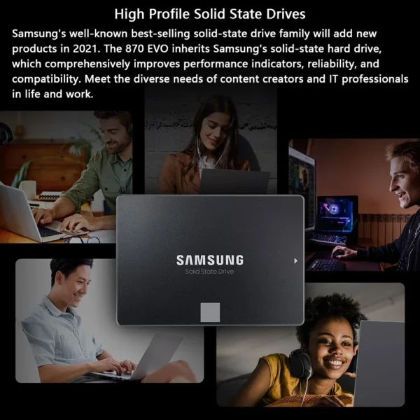 SAMSUNG SSD 870 EVO 1TB 2TB 250GB 500GB Internal Solid State Disk HDD Hard Drive SATA3 2.5 inch Laptop Desktop PC MLC disco duro - Image 3