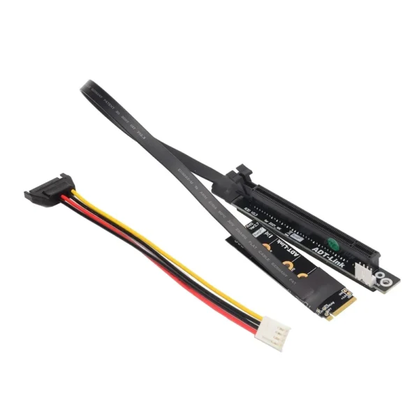 ADT-Link M.2 NVMe to PCI-E 4.0 x16 Extender Gen 4/3 Riser Adapter Jumper Mining Cable GTX RTX Graphics Video Card NVIDIA AMD GPU - Image 5