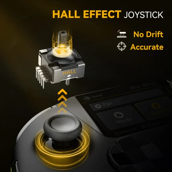 Manbaone 50 Smart Wireless Gamepad Pc Bluetooth Joystick Controller Joystick 2 Inch Screen Steam Mobile Game controller - Image 3