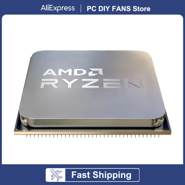 AMD Ryzen 5 5600 R5 5600 5000 Series 6-Core 12-Thread 3.5 GHz CPU Processor 7NM L3=32M Socket AM4 DDR4 New But without cooler - Image 4