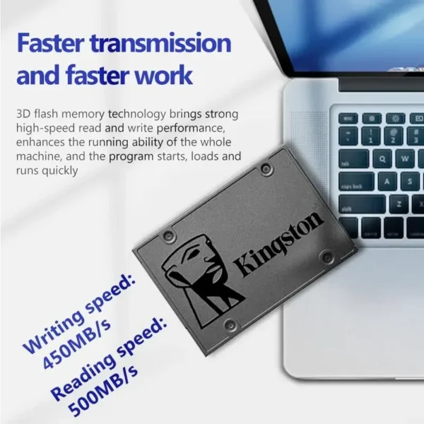 Kingston SSD Internal Solid State Drive A400 960GB 480GB 240GB 120GB 2.5 Inch SSDs SATA III HDD Hard Disk for Laptop Desktop PC - Image 6