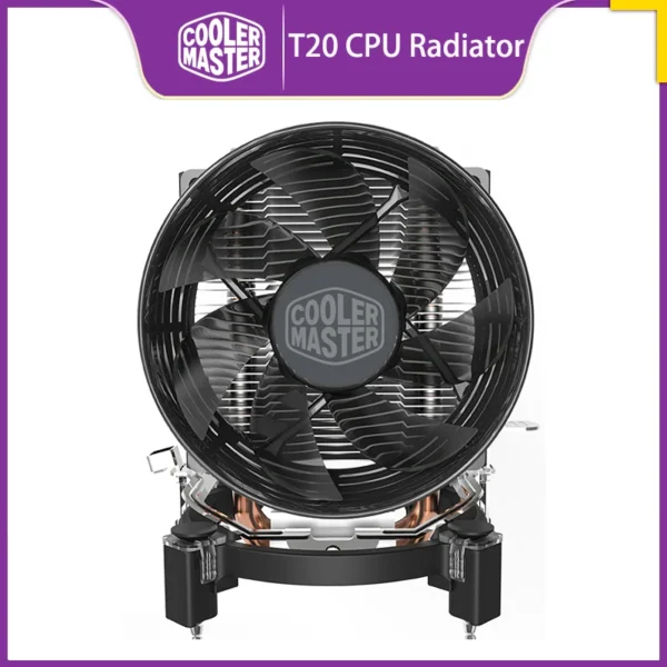 Cooler Master T20 CPU Cooler 2 Heat Pipe CPU Processor Radiator For LGA 775/1150/1151/1155/1156/1200 AMD AM4 Cooler for PC