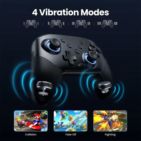 VOYEE wireless switch controller, compatible with Switch Pro controller, suitable for Switch/Switch Lite/OLED/PC - Image 2
