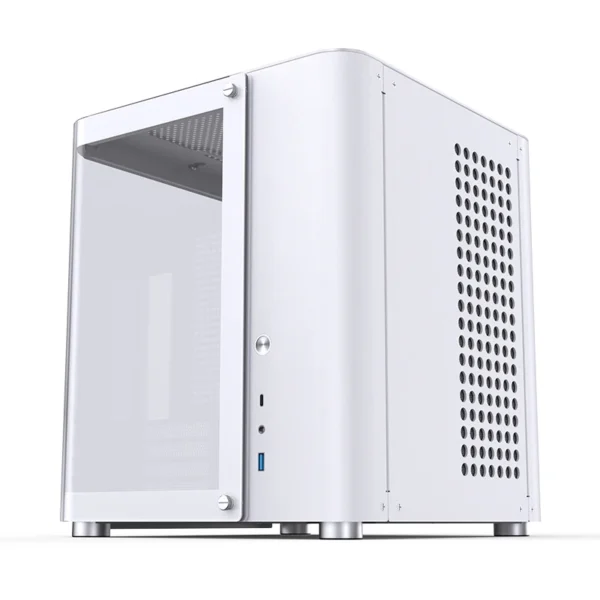 JONSBO TK-1 V2.0 mini desktop chassis Hyperbolic Sea View Room MATX Case Aluminum Alloy Case/240 Water cooling/ATX Power Supply - Image 4