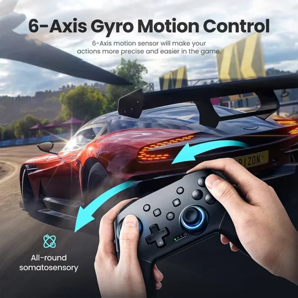 VOYEE wireless switch controller, compatible with Switch Pro controller, suitable for Switch/Switch Lite/OLED/PC - Image 3