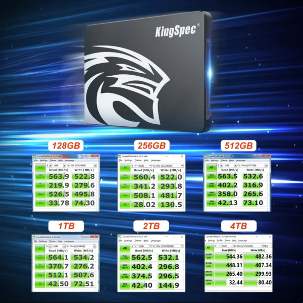 SSD Drive HDD 2.5 Hard Disk SSD 120GB 240GB 1TB 512GB 128GB 256GB HD SATA 4TB Disk Internal Hard Drive for Laptop PC KingSpec - Image 3
