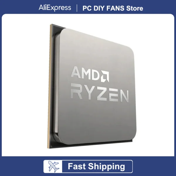 AMD Ryzen 5 5600 R5 5600 5000 Series 6-Core 12-Thread 3.5 GHz CPU Processor 7NM L3=32M Socket AM4 DDR4 New But without cooler - Image 3