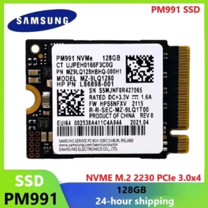 SAMSUNG PM991 SSD Internal Solid State Drive NVME M.2 2230 Internal Storage SSD 128GB 1.8inch Nvme For Laptop tablets disco duro