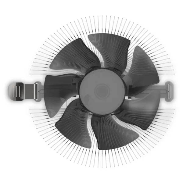 Cooler Master Aluminum CPU Cooler 90mm Cooling Fan Intel&AMD Dual Platform for 1156/1155/1151/1150/775 AM4/FM2+AM3+/AM3/AM2+/AM2 - Image 5