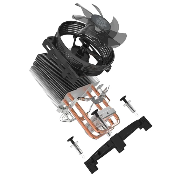Cooler Master T20 CPU Cooler 2 Heat Pipe CPU Processor Radiator For LGA 775/1150/1151/1155/1156/1200 AMD AM4 Cooler for PC - Image 4